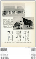 Architecture Ancien Plan D'une Villa à PERROS GUIREC  ( Architecte Gelis Et Coulombeau à Paris Et à Perros Guirec ) - Architettura