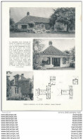 Architecture Ancien Plan D'une Villa à MAREIL LE GUYON    ( Architecte Jacques Regnault  ) - Architecture