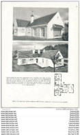 Architecture Ancien Plan D'une Villa Au GOLF DE SAINT NOM LA BRETECHE ( Architecte Evette Et Quintili ) - Arquitectura