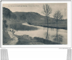 Carte Des Environs De Condé Sur Noireau L' Orne à Pont D' Ouilly ( Lavandière Laveuse )   ( Recto Verso ) - Pont D'Ouilly