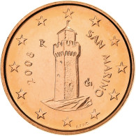 Saint Marin , Euro Cent, 2008, Rome, Cuivre Plaqué Acier, FDC, KM:440 - San Marino