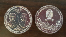 Thailand Coin 20 Baht 2017 100th Anniversary CHULALONGKORN UNIVERSITY - Thaïlande