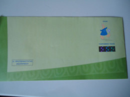 GREECE  MNH PREPAID COVER MASCOTS OLYMPIC GAMES ATHENS 2004 FOOTBALL - Zomer 2004: Athene