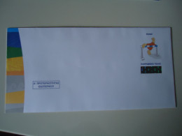 GREECE  MNH PREPAID COVER MASCOTS OLYMPIC GAMES ATHENS 2004 ATHLETICS - Summer 2004: Athens