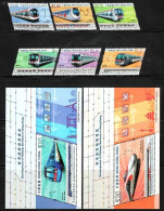 China Hong Kong 2023 Development Of Railway Services In Hong Kong (stamps 6v+SS/Block 2v) MNH - Neufs