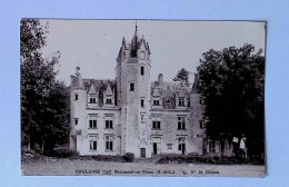 Cp, 37, COULAINE, Beaumont En Véron, écrite, Château - Other & Unclassified