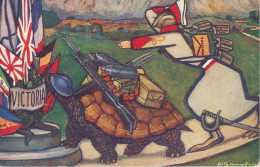 TARTARUGA / TARTARUGHE / TORTUGA / TURTLE / TORTUE - LA TARTARUGA E L'AQUILA - PROPAGANDA PRIMA GUERRA MONDIALE - Tortugas