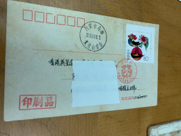 China Stamp Postally Used Cover 2005 Cock New Year - 2000-2009