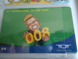 THAILAND USED CARDS  CARDS PIN 108 ADVERSTISING COMICS - Cómics