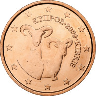 Chypre, 2 Euro Cent, 2009, Cuivre Plaqué Acier, FDC, KM:79 - Chipre
