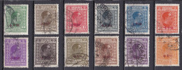 YU012 – YOUGOSLAVIA – 1926-27 – DANUBE FLOOD FUND – Y&T # 182/93 USED 9 € - Oblitérés