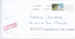 France 2011 AA 526 Fête Du Timbre Feuille En Surplomb / Sur Enveloppe Entière 2013 LOT B *- - Covers & Documents