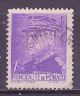 Monaco 1941-42 Y&T N°230 - Michel N°262 (o) - 1,50f Prince Louis II - Oblitérés