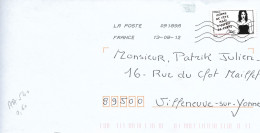 France 2011 AA 540 /femme De Tête Mais Esprit De Corps / Sur Enveloppe Entière 09/2012 # - Cartas & Documentos