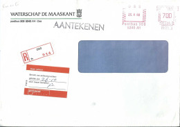 Ema Francotyp _ Lettre Recommandé De Oos - Frankeermachines (EMA)