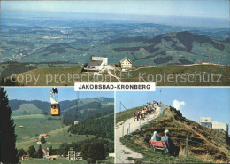 11694620 Gonten Panorama Luftseilbahn Jakobsbad Kronberg Gonten - Sonstige & Ohne Zuordnung
