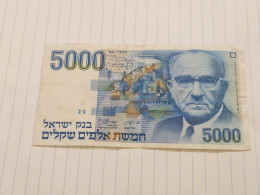 Israel-5000 SHEQELIM-LEVI ESHKOL-(1982-1986)(480)(BLACK-NUMBER)-(6127756263)-xxf-bank Note - Israël