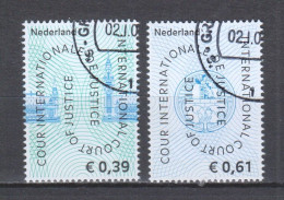 Netherlands 2004 Dienst (Cour De Justice) Mi 59-60 Canceled (2) - Servicios