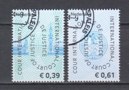 Netherlands 2004 Dienst (Cour De Justice) Mi 59-60 Canceled (3) - Servizio