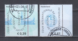 Netherlands 2004 Dienst (Cour De Justice) Mi 59-60 Canceled (4) - Dienstzegels