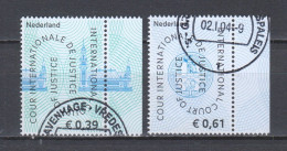 Netherlands 2004 Dienst (Cour De Justice) Mi 59-60 Canceled (5) - Officials