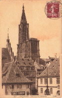 FRANCE - Strasbourg - Vue Vers La Cathédrale - Carte Postale Ancienne - Strasbourg