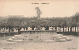 FRANCE - Void (Meuse) - Place Cugnot - Statue - Fontaine - Carte Postale Ancienne - Autres & Non Classés