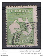 AUSTRALIA:  1912/19  KANGAROOS  -  1/2 P. USED  STAMP  -  YV/TELL. 1 - Gebruikt