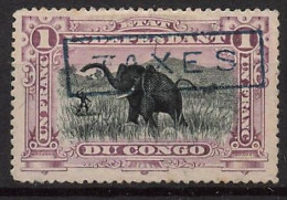 Timbre - Congo Belge - 1908 - COB TX 6A* - Cote 70 - Ongebruikt