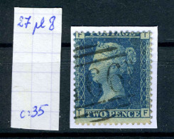 Grande-Bretagne    N° 27   Planche 8 - Used Stamps