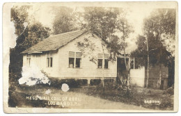 PHILIPPINES - LOS BANOS LAGUNA - MESS HALL COLLEGE OF AGRICULTURE - REAL PHOTO RPPC - Philippines