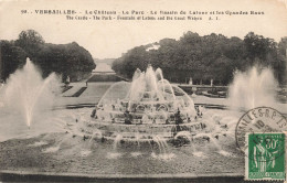 FRANCE - Versailles - Le Château - Le Parc - Le Bassin De Latone Et Les Grandes Eaux - Carte Postale Ancienne - Versailles (Castello)