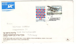 Israël - Lettre De 1985  - Oblit Haifa - Avions - - Storia Postale