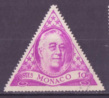 Monaco 1946 Y&T N°295 - Michel N°322 (o) - 10c F D Roosevelt - Used Stamps