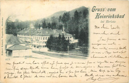 GRUSS VOM HEINRICHSBAD Bei Herisau. (carte Datée De 1898) - Herisau