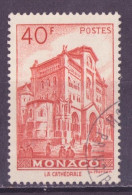 Monaco 1948-49 Y&T N°313B - Michel N°392 (o) - 40f Cathédrale De Monaco - Gebraucht