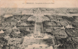 FRANCE - Versailles - Vue Générale Du Parc Et Du Palais - Carte Postale Ancienne - Versailles