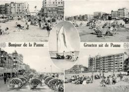 BELGIQUE -  Bonjour De La Panne - Plage - Animé - Nels - Carte Postale - De Panne