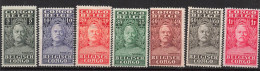 Timbre - Congo Belge - 1928 - COB135/49* - Explorateur Henri Morton Stanley - Cote 50 - Unused Stamps