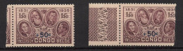 Timbre - Congo Belge - 1936 - COB 192* Et 192/93** Et 193**MNH - Cote 40 - Nuevos
