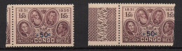 Timbre - Congo Belge - 1936 - COB 192* Et 192/93** Et 193**MNH - Cote 40 - Unused Stamps
