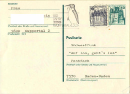 930  Manchot Pingouin, Zoo: Flamme D'Allemagne, 1981 - Penguin, Wuppertal Zoo Slogan Cancel From Germany - Pinguine