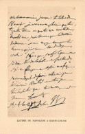 [-5%] FAMILLES ROYALES - Lettre De Napoléon à Marie-Louise - Carte Postale Ancienne - Königshäuser