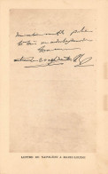 FAMILLES ROYALES - Lettre De Napoléon à Marie-Louise - Carte Postale Ancienne - Königshäuser