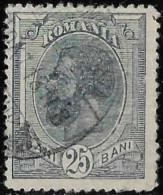 Romania 1900 - 1911 Used Stamp King Karl I 25 Bani [WLT1692] - Usado