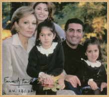 Farah Pahlavi - Queen & Empress Of Iran - Signed Magazine Photo - 2003 - COA - Politicians  & Military