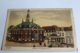Geldern Rathaus Mit Musikpavillon 1923 - Geldern