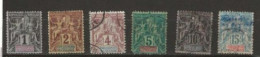 Océanie  N° YT 1 à 6 * Et O - Used Stamps