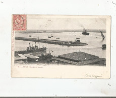 SUEZ 4 ENTREE DU CANAL 1905 - Sues