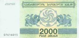 Georgia 2000 Laris 1993 Grapes + Animal UNC - Georgien